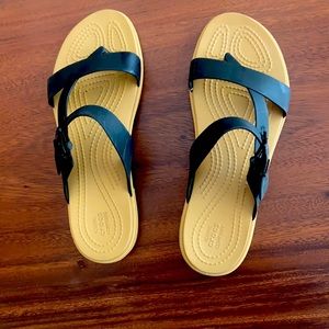 Crocs black sandal